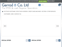 Tablet Screenshot of garrod-epos.co.uk